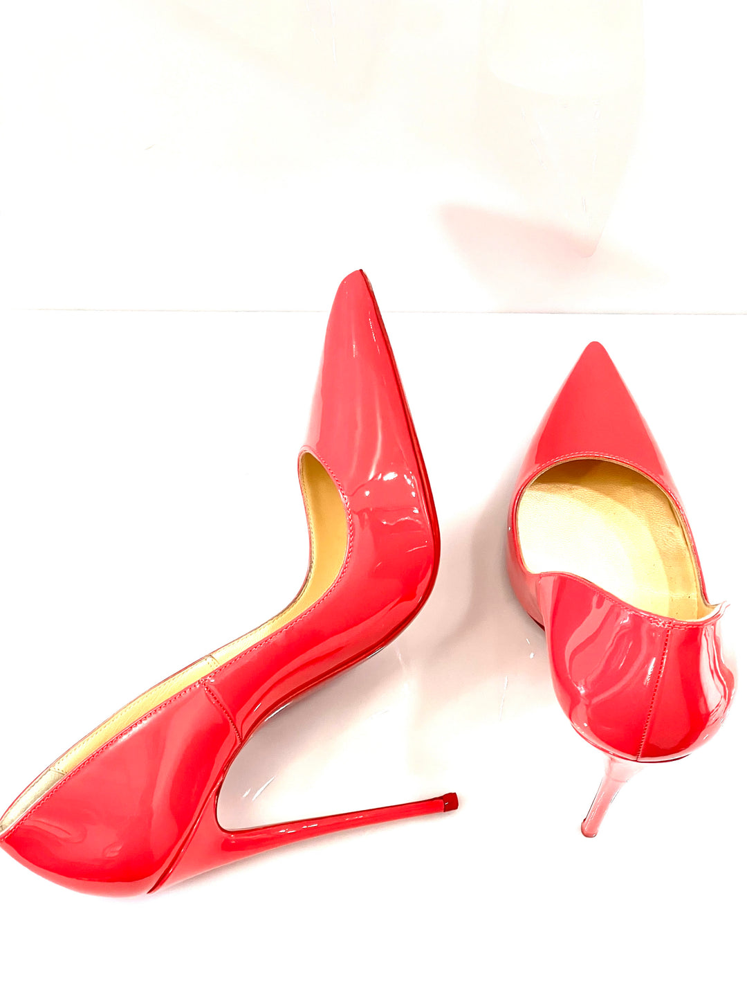 CHRISTIAN LOUBOUTIN SO KATE 120 PATENT LEATHER PUMPS