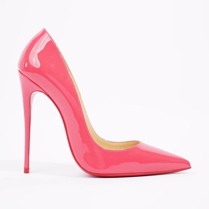CHRISTIAN LOUBOUTIN SO KATE 120 PATENT LEATHER PUMPS