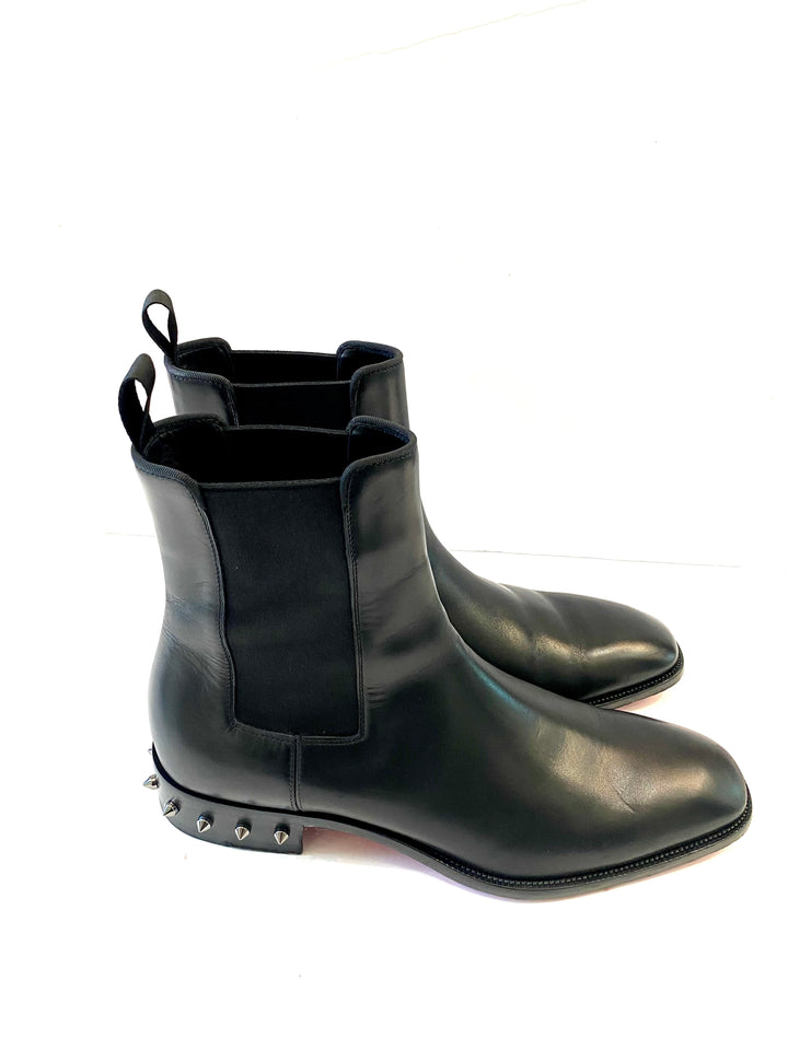 CHRISTIAN LOUBOUTIN SO SAMSON SPIKED HEEL CALFSKIN MEN&