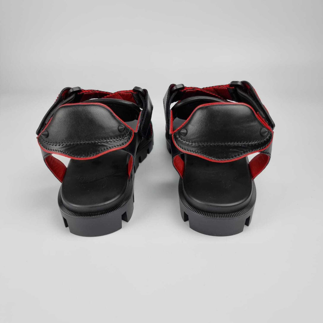 CHRISTIAN LOUBOUTIN VELCRISSIMO SANDALS