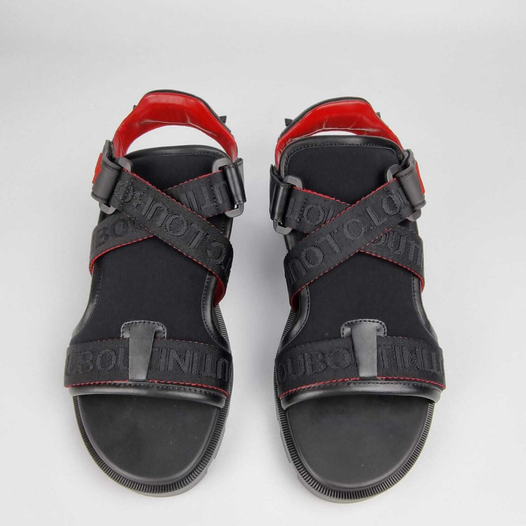CHRISTIAN LOUBOUTIN VELCRISSIMO SANDALS