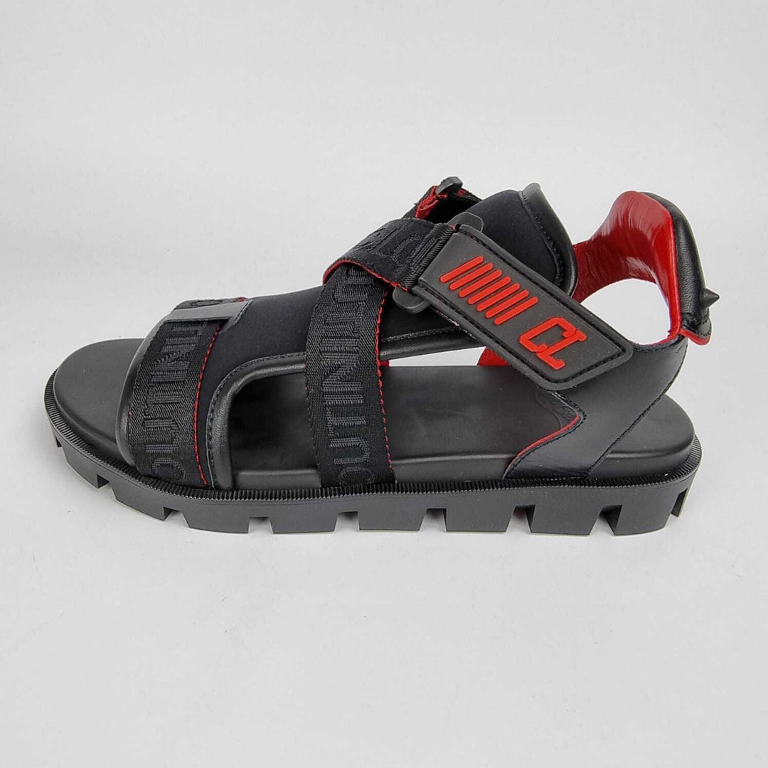 CHRISTIAN LOUBOUTIN VELCRISSIMO SANDALS