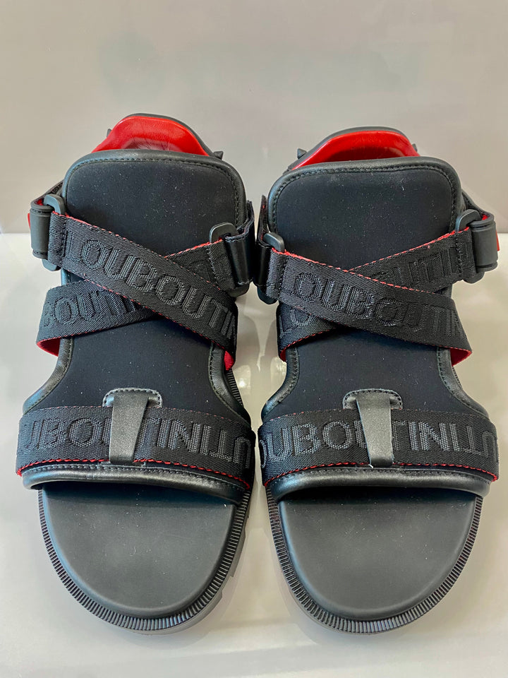 CHRISTIAN LOUBOUTIN VELCRISSIMO SANDALS