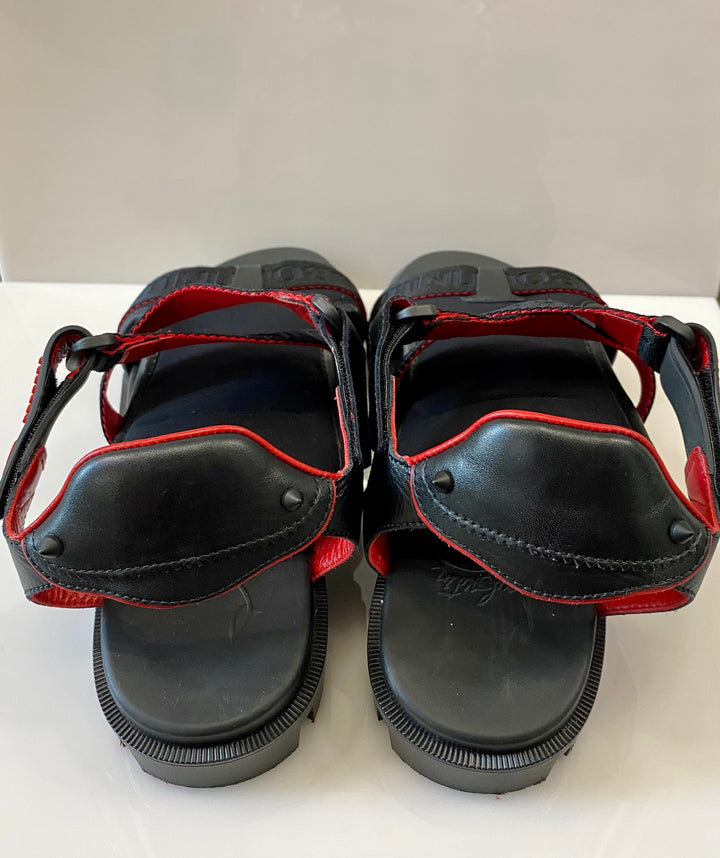 CHRISTIAN LOUBOUTIN VELCRISSIMO SANDALS