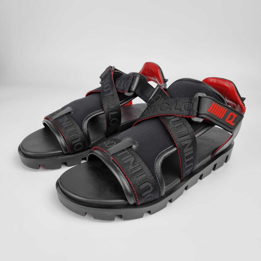 CHRISTIAN LOUBOUTIN VELCRISSIMO SANDALS