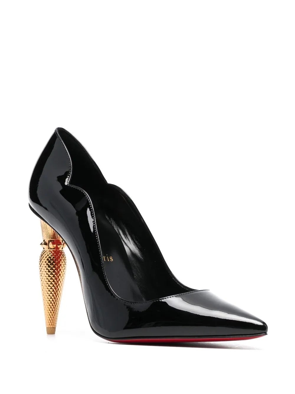 CHRISTIAN LOUBOUTIN HOT CHICK LIPCHICK 100 PUMPS