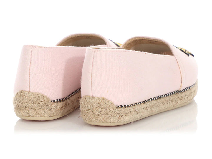 CHRISTIAN LOUBOUTIN CARIO LOUBI CANVAS ESPADRILLES