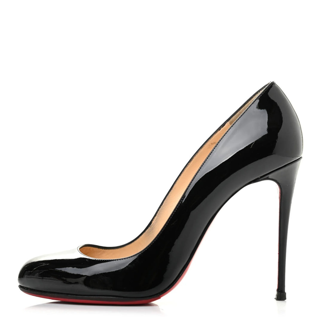 CHRISTIAN LOUBOUTIN DORISSIMA 100MM PATENT CALF PUMPS