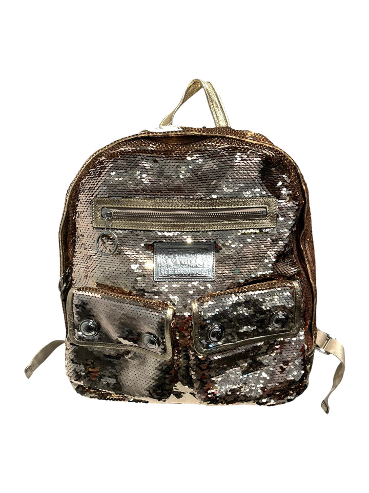 COACH GOLD POPPY SEQUIN LIMITED EDITION BACKPACK