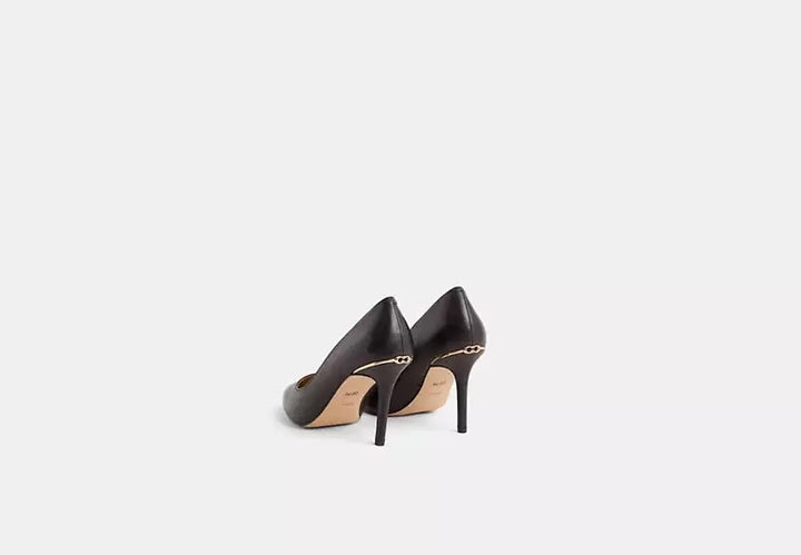 COACH WILEY LEATHER PUMPS