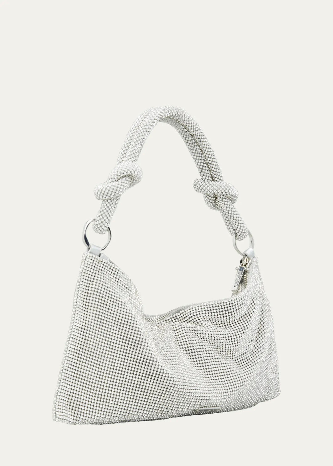 CULT GAIA HERA RHINESTONE KNOTTED EMBELLISHED HANDBAG