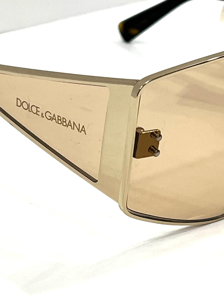 DOLCE &amp; GABBANA DG2305 SHIELD SUNGLASSES