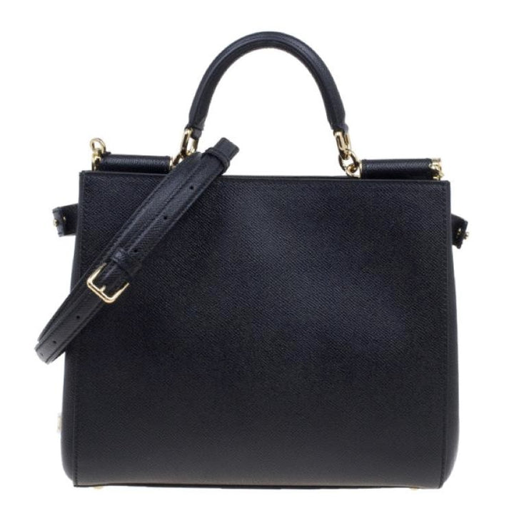 DOLCE &amp; GABBANA DAUPHINE MISS SICILY MEDIUM SHOPPER TOTE BAG