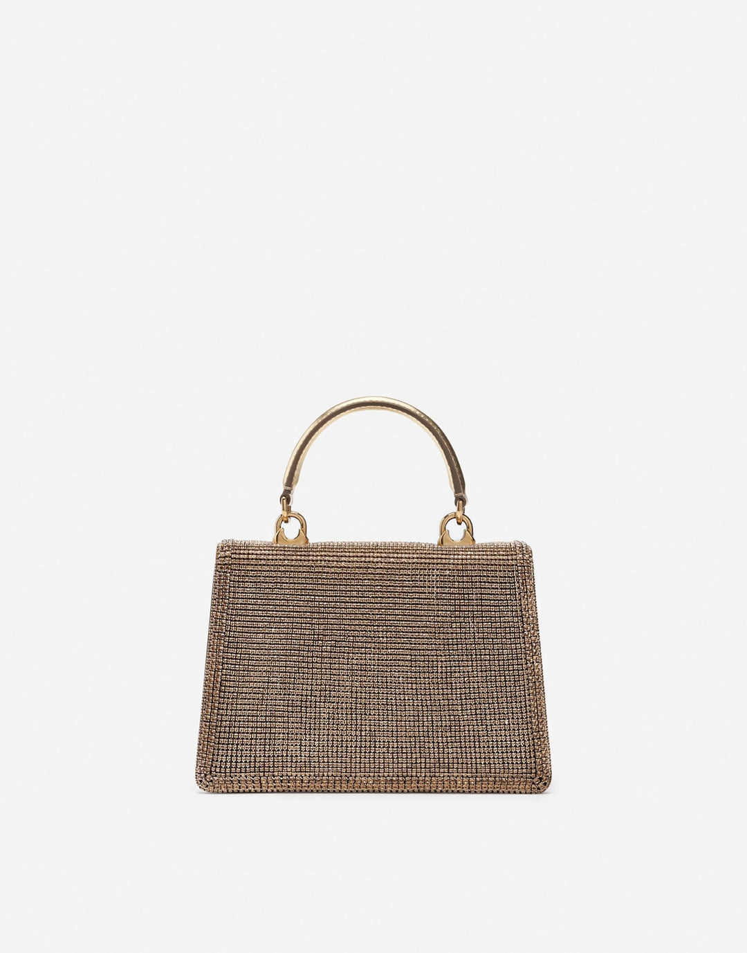 DOLCE &amp; GABBANA DEVOTION RHINESTONE CHAIN BAG