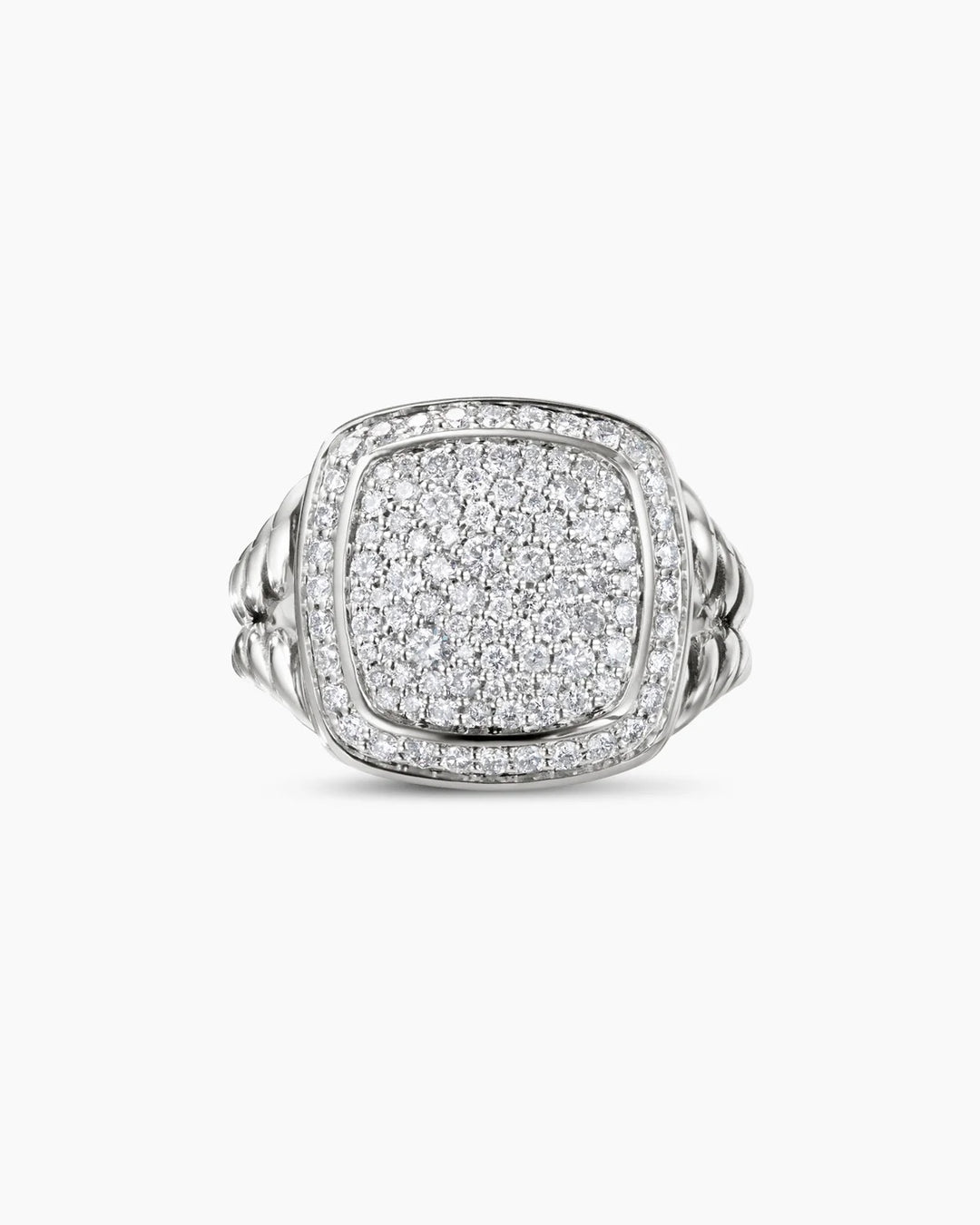DAVID YURMAN ALBION® STERLING SILVER PAVE DIAMONDS RING