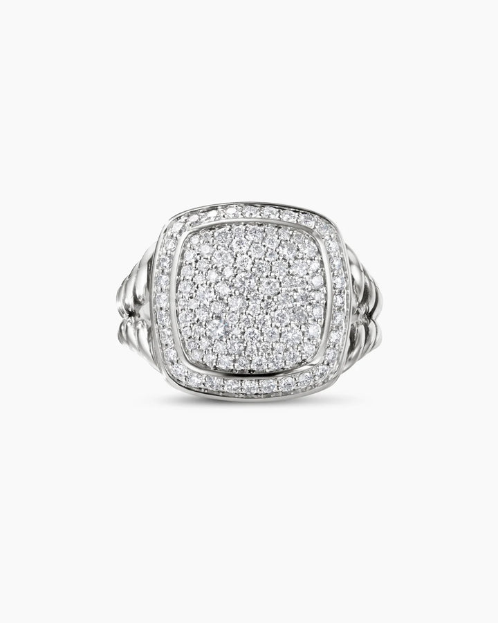 DAVID YURMAN ALBION® STERLING SILVER PAVE DIAMONDS RING