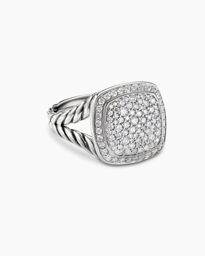 DAVID YURMAN ALBION® STERLING SILVER PAVE DIAMONDS RING