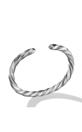 DAVID YURMAN STERLING SILVER CABLE EDGE BRACELET