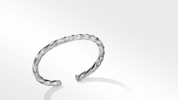 DAVID YURMAN STERLING SILVER CABLE EDGE BRACELET