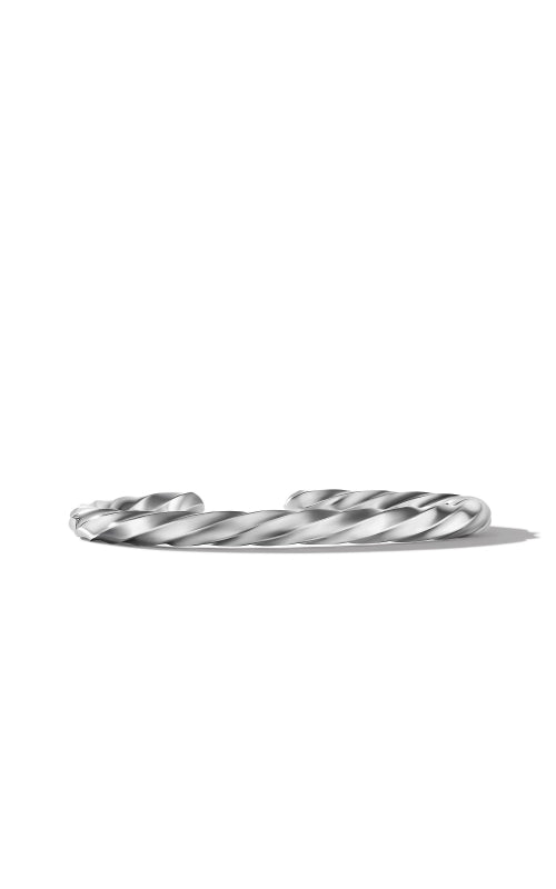 DAVID YURMAN STERLING SILVER CABLE EDGE BRACELET