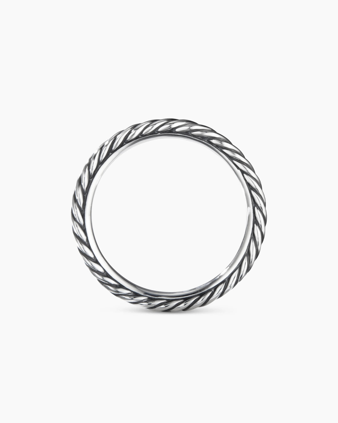 DAVID YURMAN COLLECTIBLES STERLING SILVER STACK RING