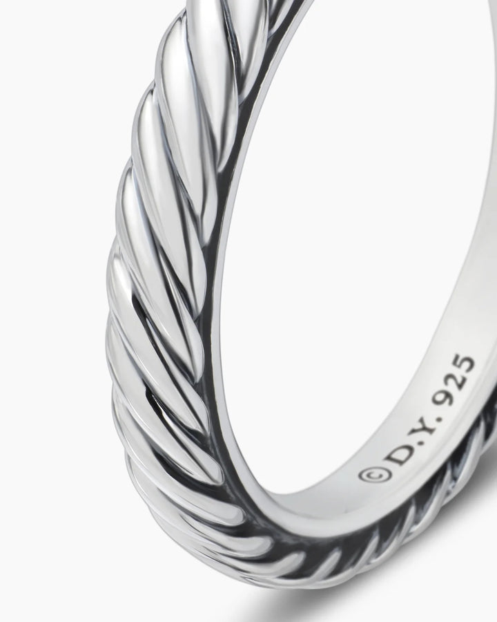 DAVID YURMAN STERLING SILVER CABLE COLLECTIBLES® STACK RING