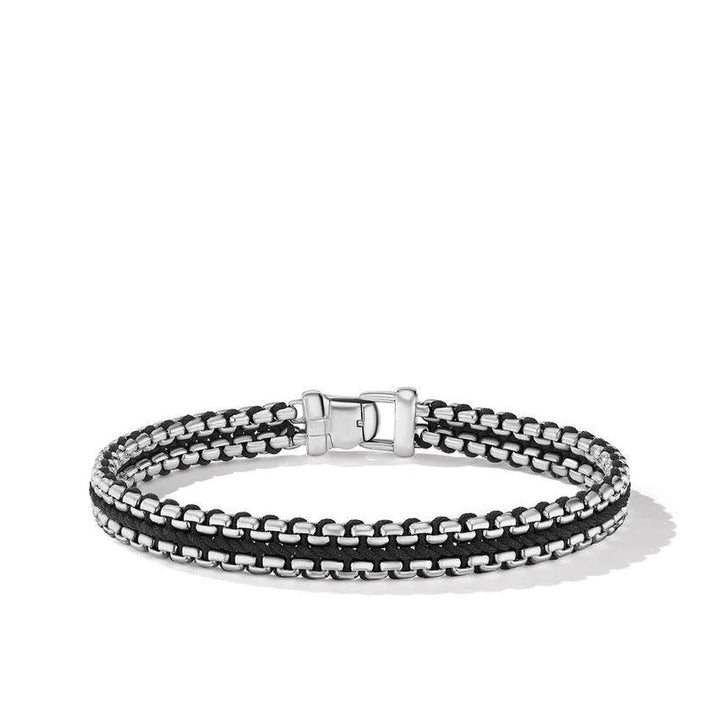 DAVID YURMAN CHAIN WOVEN BOX CHAIN BRACELETS