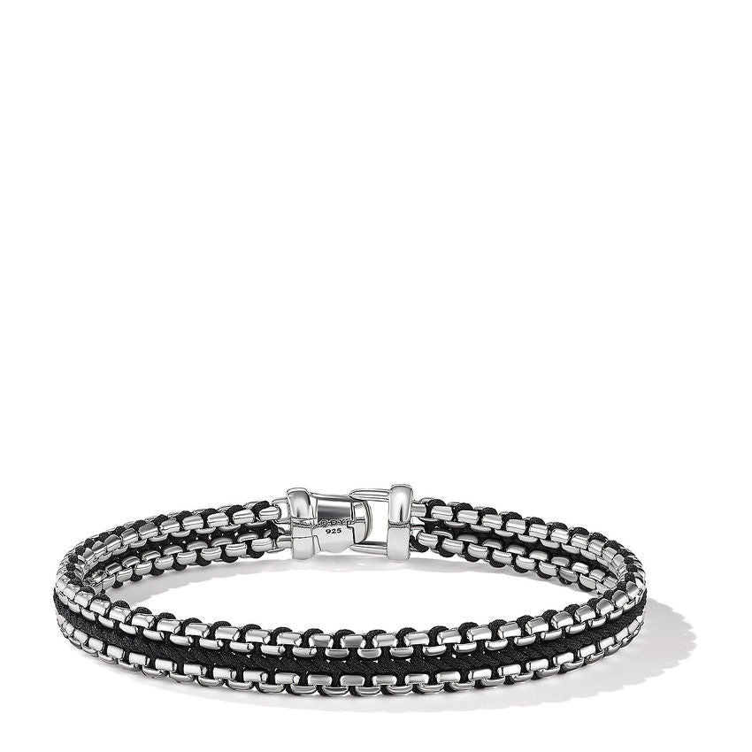 DAVID YURMAN CHAIN WOVEN BOX CHAIN BRACELETS