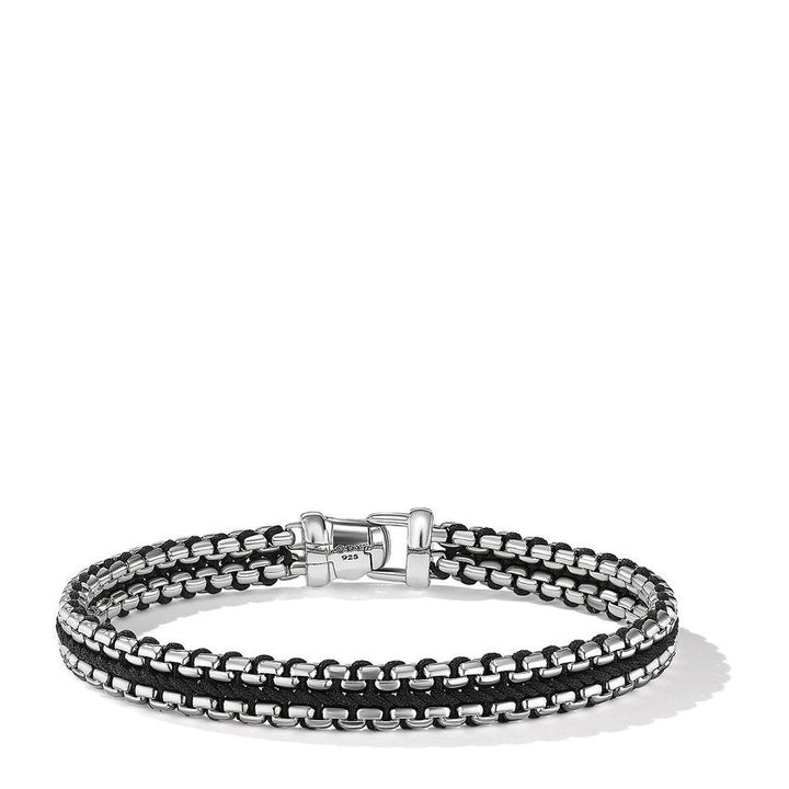 DAVID YURMAN CHAIN WOVEN BOX CHAIN BRACELETS
