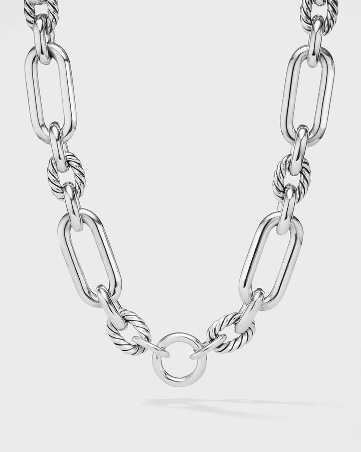 DAVID YURMAN STERLING SILVER LEXINGTON CHAIN NECKLACE