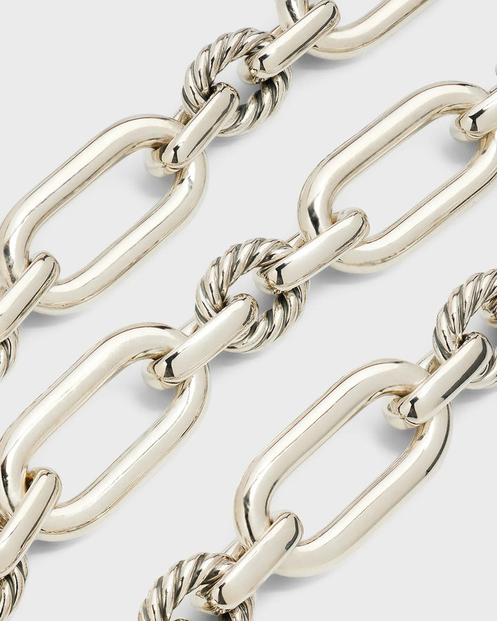 DAVID YURMAN STERLING SILVER LEXINGTON CHAIN NECKLACE