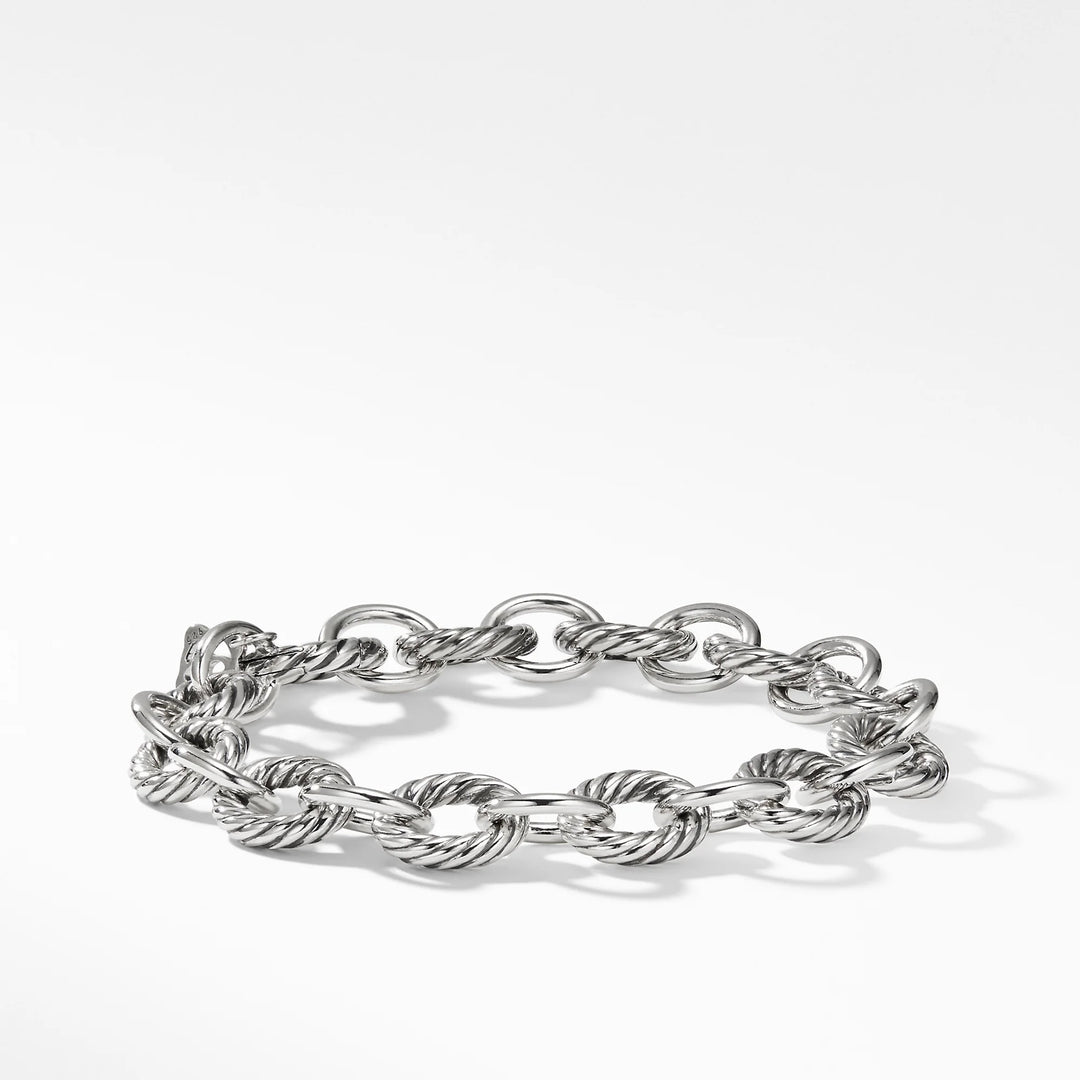 DAVID YURMAN OVAL LINK STERLING SILVER CHAIN BRACELET