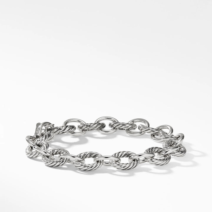DAVID YURMAN OVAL LINK STERLING SILVER CHAIN BRACELET