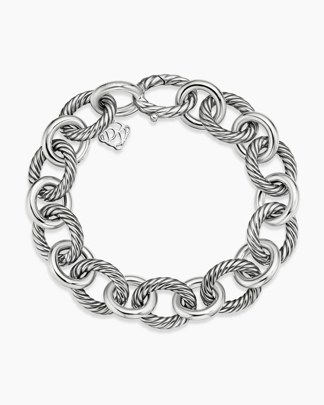 DAVID YURMAN OVAL LINK CHAIN STERLING SILVER BRACELET