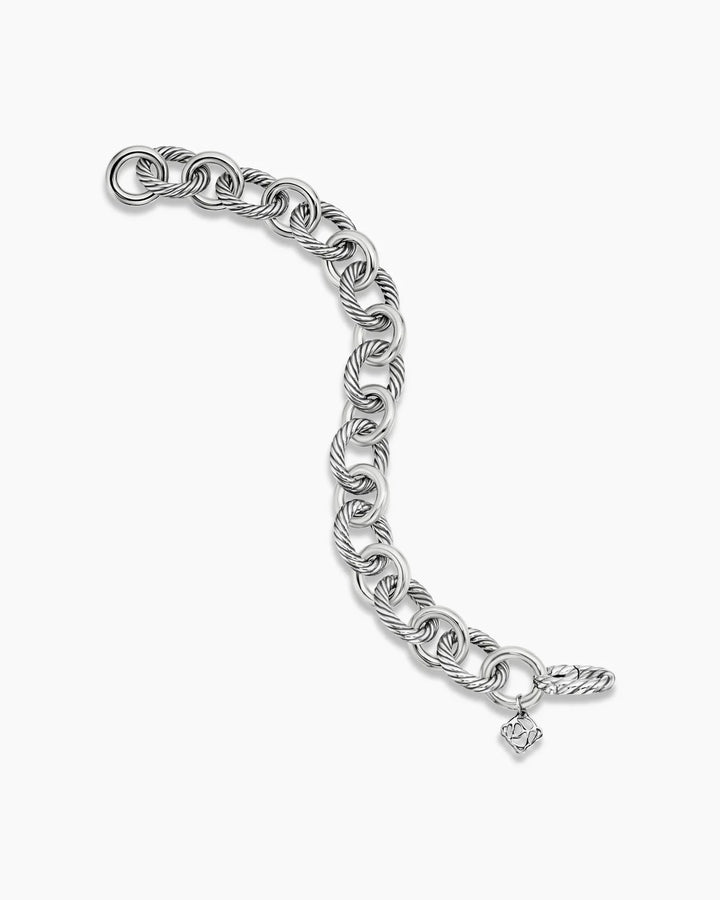 DAVID YURMAN OVAL LINK CHAIN STERLING SILVER BRACELET