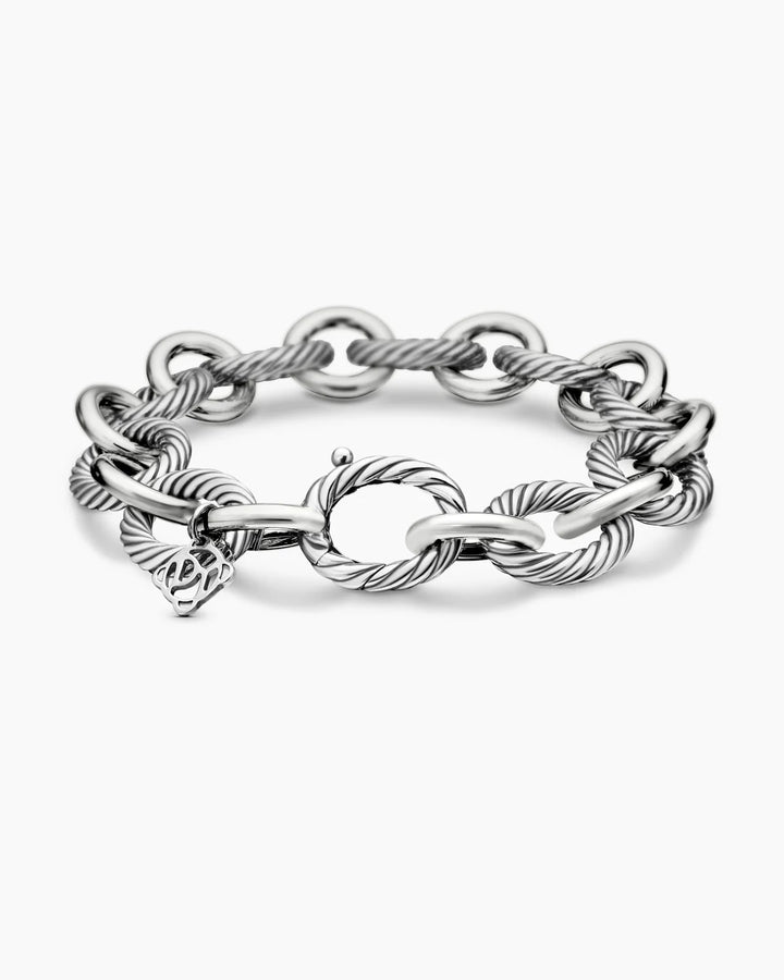 DAVID YURMAN OVAL LINK CHAIN STERLING SILVER BRACELET