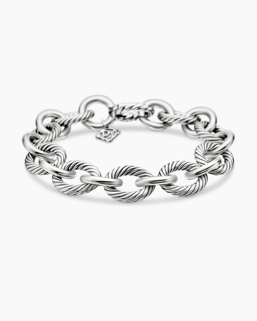DAVID YURMAN OVAL LINK CHAIN STERLING SILVER BRACELET