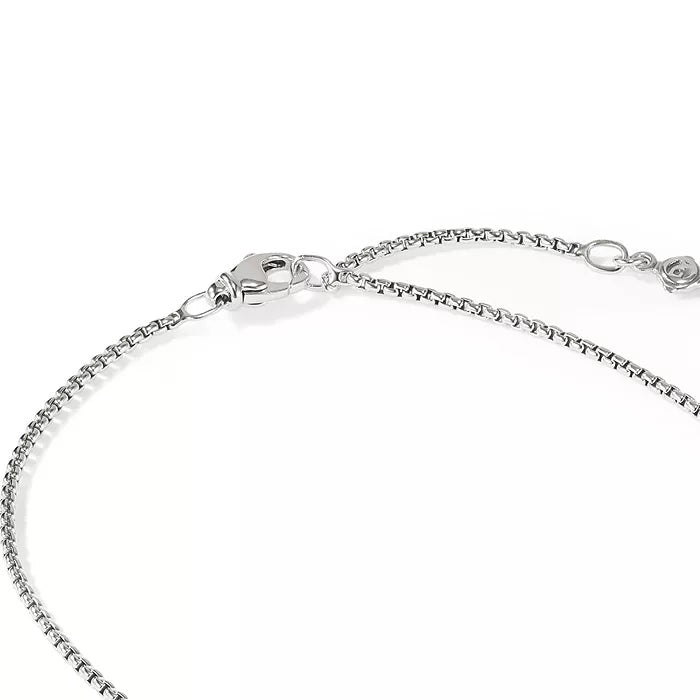 DAVID YURMAN PRASIOLITE ALBION AND DIAMONDS PENDANT NECKLACE