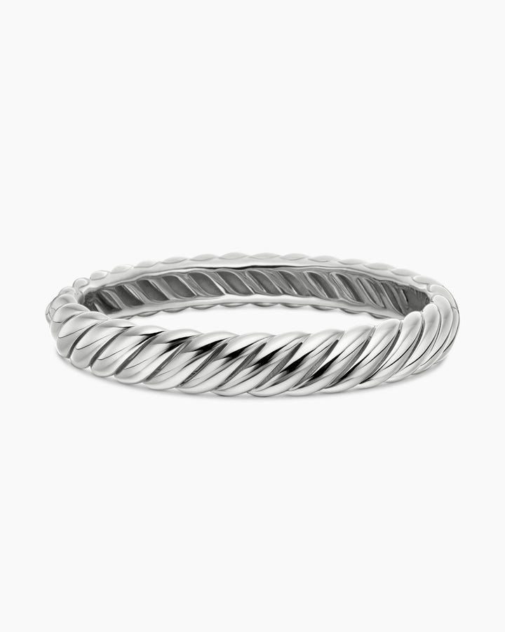 DAVID YURMAN STERLING SILVER SCULPTED CABLE 10MM BRACELET