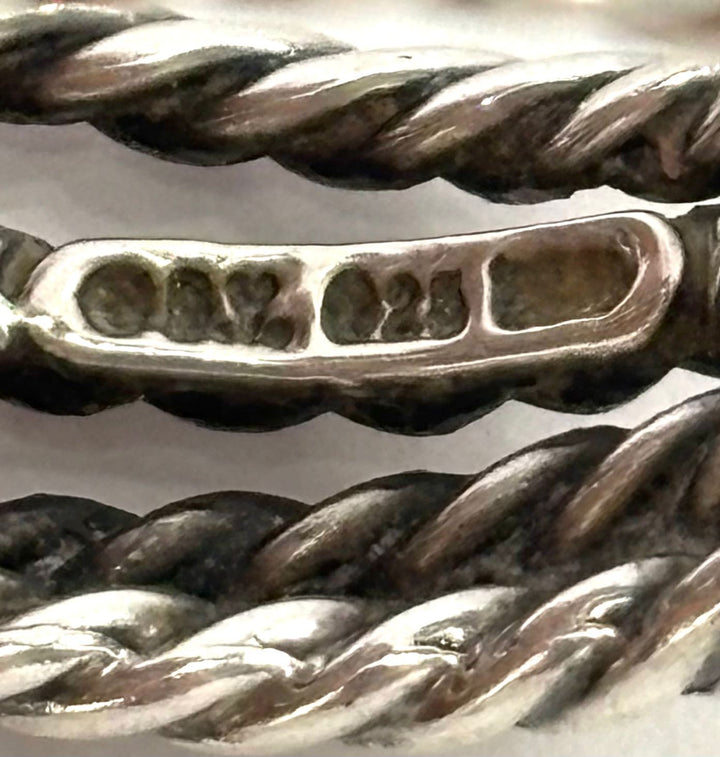 DAVID YURMAN DIAMOND X CROSSOVER OPEN BAND
