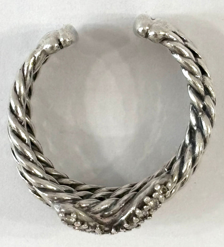 DAVID YURMAN DIAMOND X CROSSOVER OPEN BAND