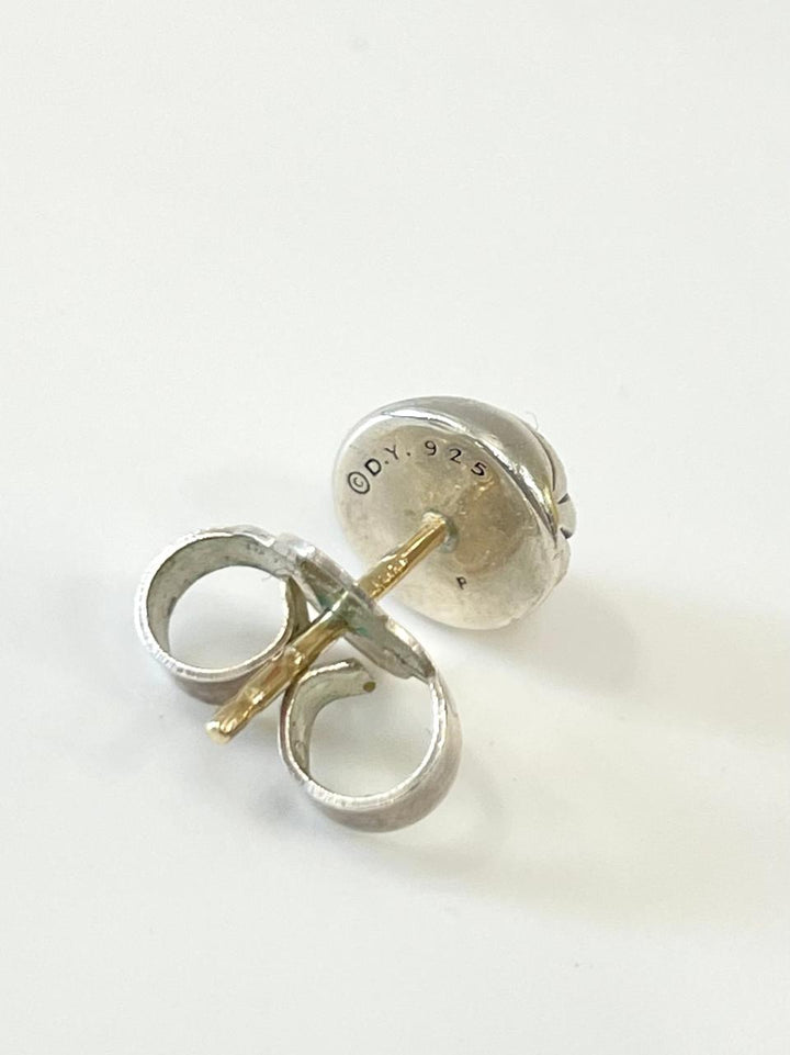 DAVID YURMAN SCULPTED CABLE STUD EARRINGS