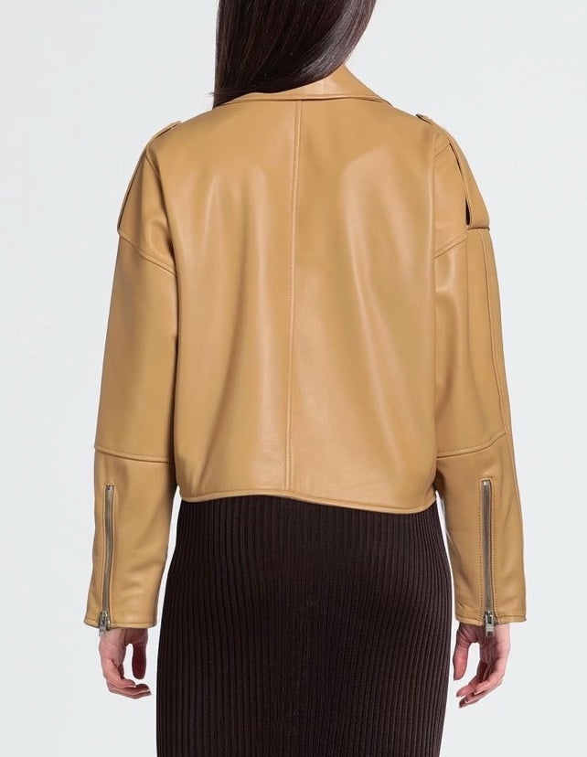 DFOUR BIKER LEATHER JACKET