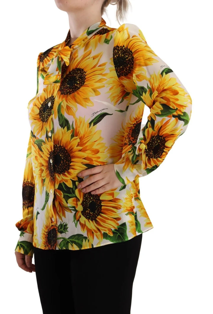 DOLCE &amp; GABBANA SUNFLOWER SHIRT