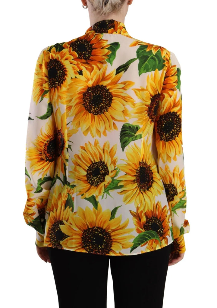 DOLCE &amp; GABBANA SUNFLOWER SHIRT