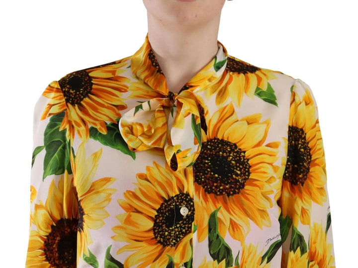 DOLCE &amp; GABBANA SUNFLOWER SHIRT