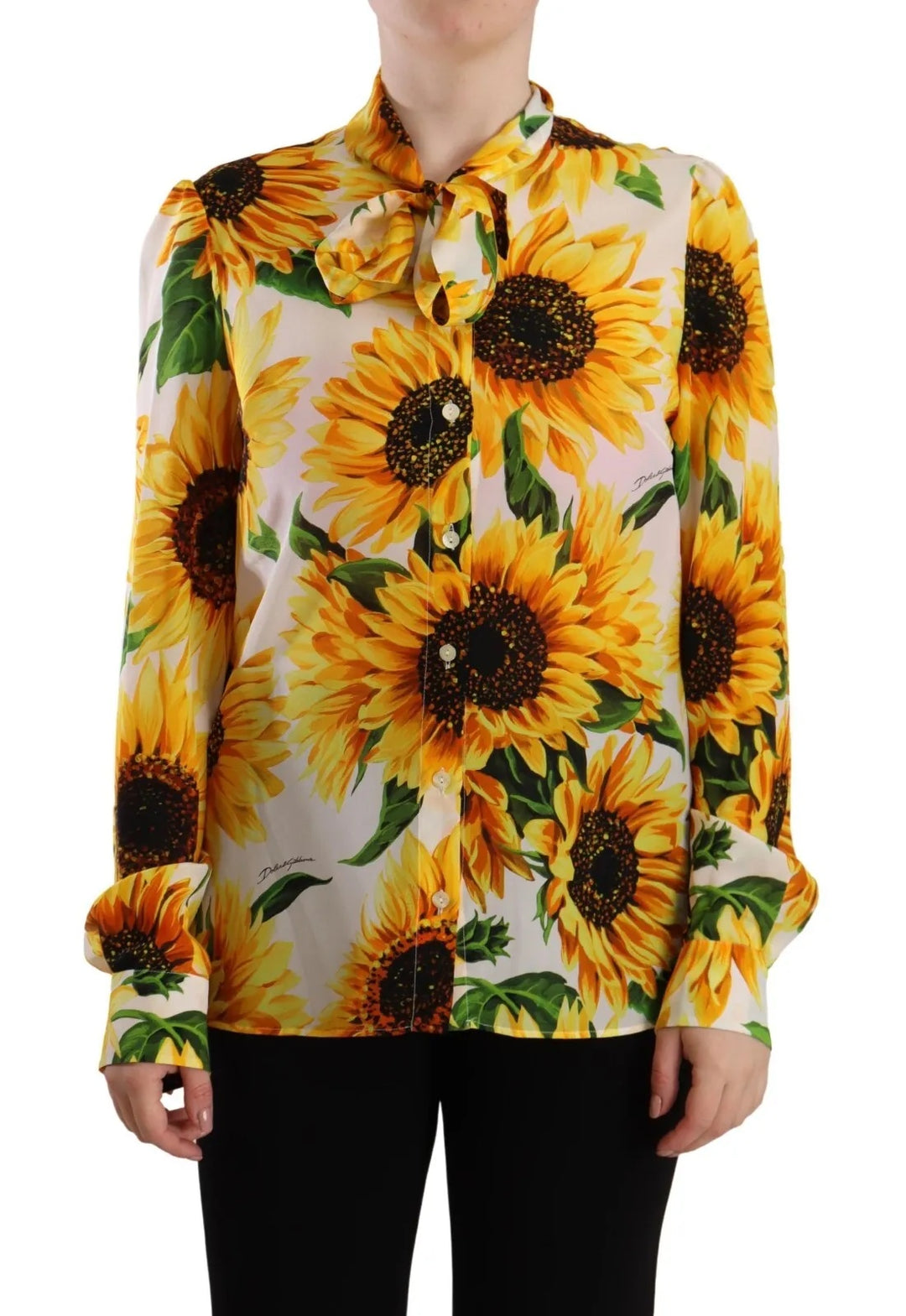 DOLCE &amp; GABBANA SUNFLOWER SHIRT