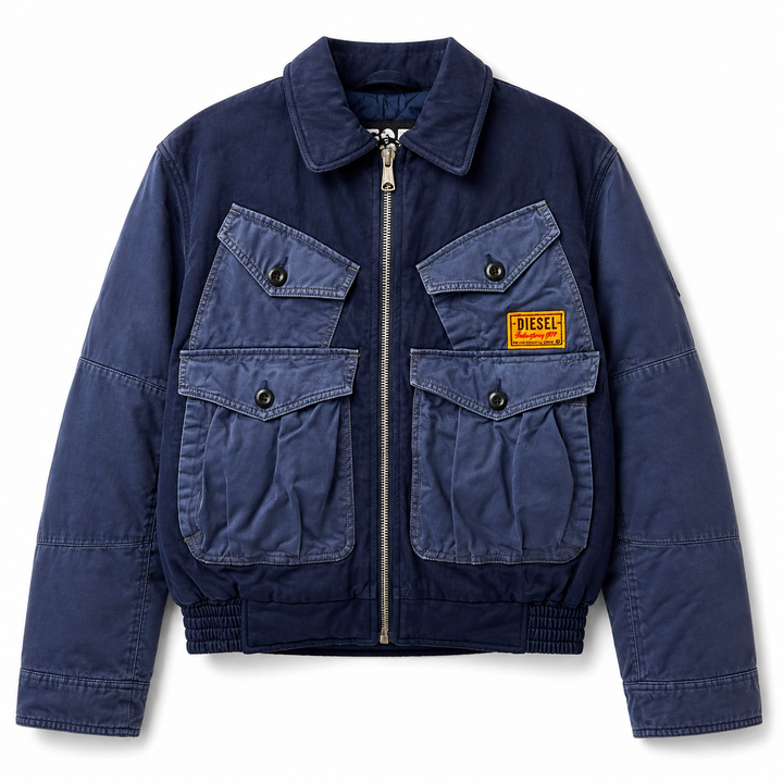 DIESEL W-MANFRED PADDED UTILITY POCKETS JACKET