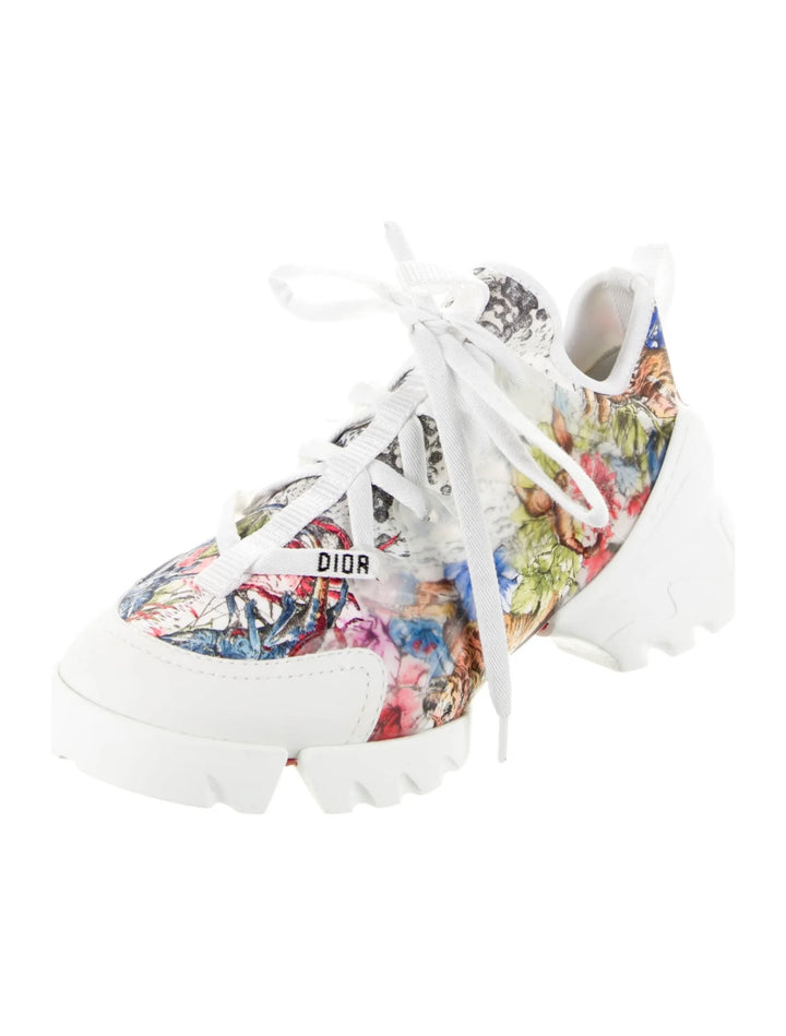 CHRISTIAN DIOR D-CONNECT ZODIAC PRINTED WHITE MULTICOLOR