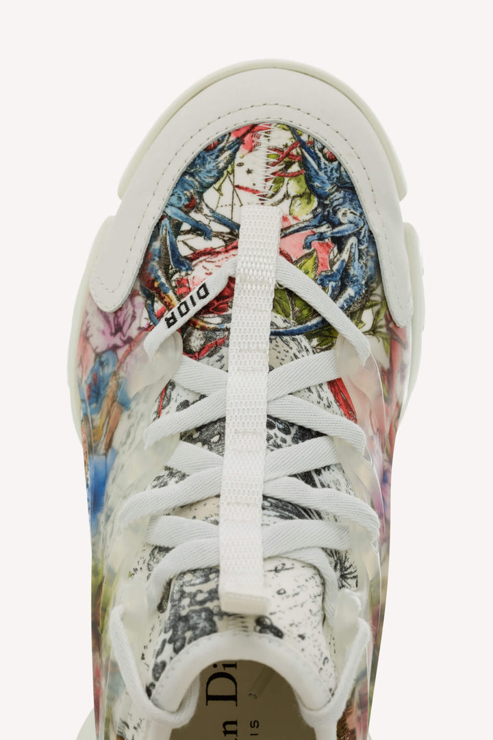 CHRISTIAN DIOR D-CONNECT ZODIAC PRINTED WHITE MULTICOLOR